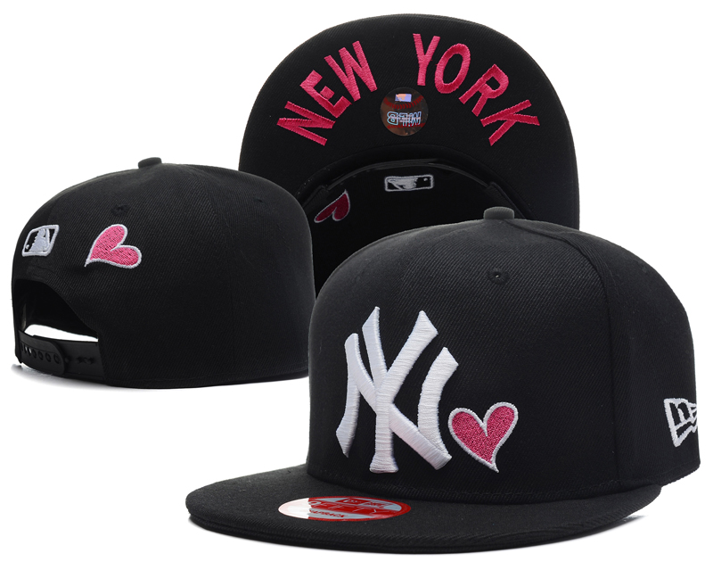 MLB New York Yankees NE Snapback Hat #162
